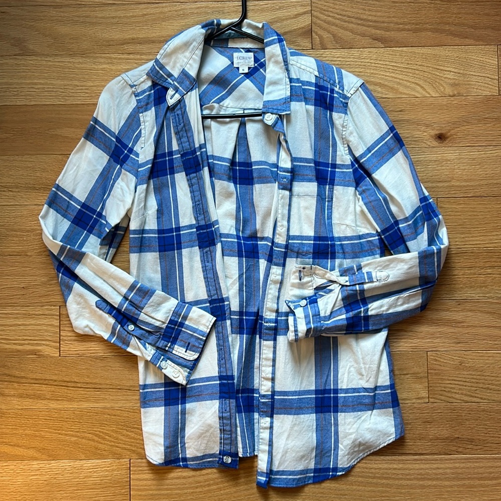 J Crew Boy Fit Flannel